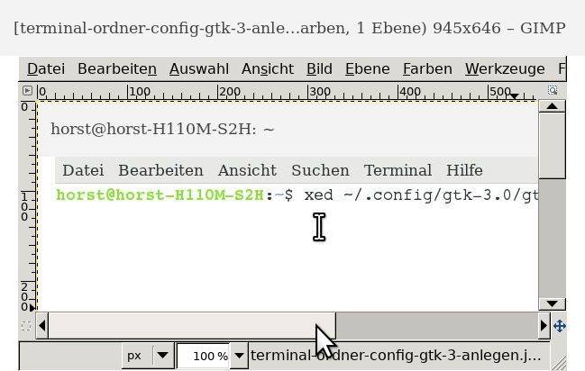 Gimp, Scrollbars